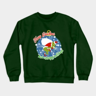 Merry Grinchmas Crewneck Sweatshirt